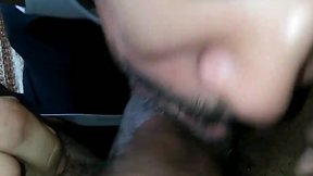 Gay obedient latin sipping bbc cum-shot