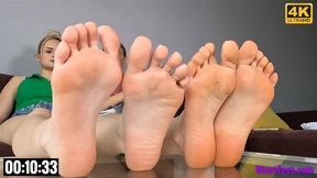 College Girls Perfect Soles - 4K MP4