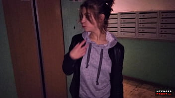 Risky Russian Fast Sex in Public - Panty Cum Walk