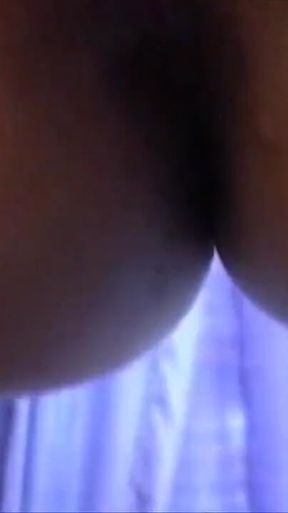 Mature blonde lady with big boobs solo masturbation