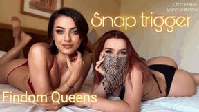 Findom Queens will snap fingers and you will give all your money POV - [720p]