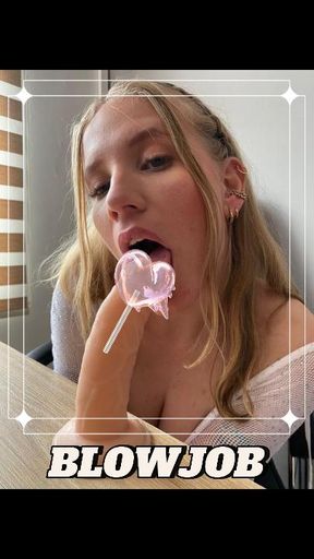 🍆 Secretary Makes The Best Blowjob 🍆