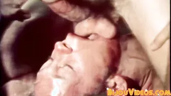 Vintage muscle men 69 with deepthroat and ass rimming