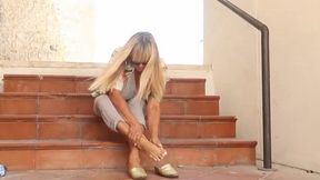 On a walk in old slippers MOV