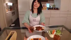 Sexy housewife Ai Uehara enjoys hardcore bang in the kitchen 4