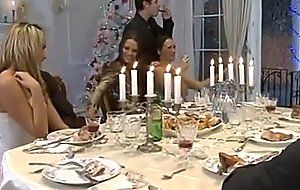 Hardcore christmas dinner orgy - free sex, porn video on