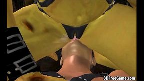 This sexy big tit babe is a rotting zombie who loves cock