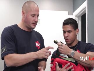 Paramedics Unusual Spitroast Rescue for a Stuck Stepmom