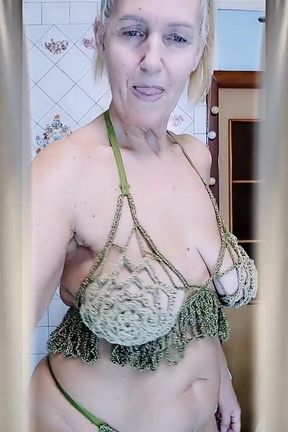 Hot Housewife Lukerya. Fun Flirting.