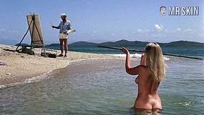 Beach nude scenes with perfectly shaped beauty are must see