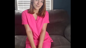 Naughty Nurse Jenny Needs a Cum Sample