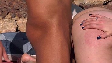 Model Scouts Pick Up Two Hot 20 Year Olds on the Street and Have Wild Foursome in Villa