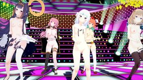 MMD HoloEN BLACKPINK-Forever Young