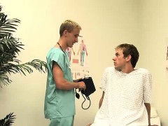 Cock doctor fix errection with a dirty blowjob