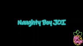 Naughty Boy JOI