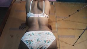 Indian desi big ass girlfriend hard and rough sex in doggy style