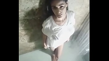 Shower Time  Poonam WET BOOBS