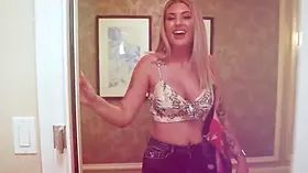 Pervmom - naughty cougar caught her crazy sonny watching on her as she takes a bathroom