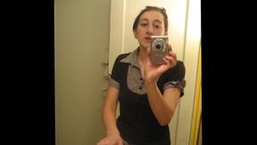 ex-girlfriends striptease selfies to show off tits & pussy