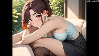 Momo Ayase was taken by aliens and had sex with them