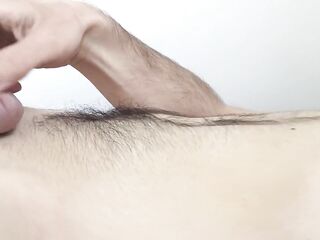 Frenulum Stimulation with Giant Cumload
