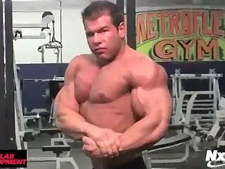 Steve Kuclo Pec Workout and Sexy Posing