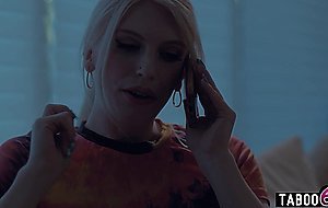 18 years old blonde trans Izzy Wilde fucked hard anal while housesitting