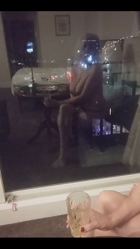 Trying to Be a Little Bit Arty with My Reflection in the Window Did It Work