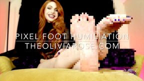 Pixel Foot Humiliation