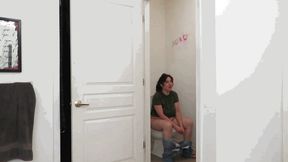 EXPECTING THE UPS DRIVER AT ANY MOMENT and FARTING UP A STORM PEEING AND BEING ALL TOO CUTE