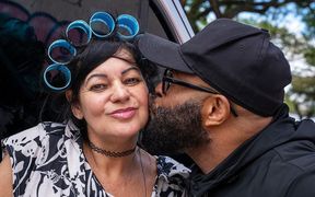 Mature Loses Her Tight Asshole During the Bus Ride