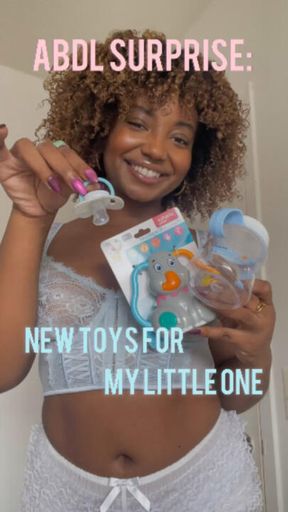 ABDL Surprise: New Toys for My Little One