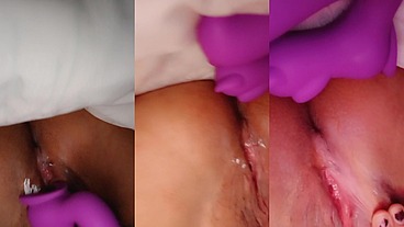 anoche olvide apagar mi dildo y amanecí super mojada que me cabe toda la mano.