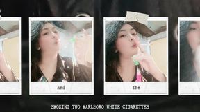 Custom - Bubbles and the Bullying - Smoking 2 Marlboro White Cigarettes - POV and RP