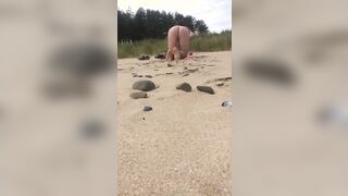 Nudist beach whiteford sands part 2