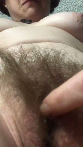 Mommy Wriggler wiggles, jiggles and twiddles whilst stood with her phone inches from her full on bish   Clip 1