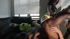 Milking That Hard Stiff BBC