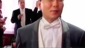 Japanese Bride's Steamy Cuckold Wedding Night Surprise