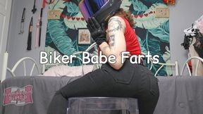 Biker Babe Farts