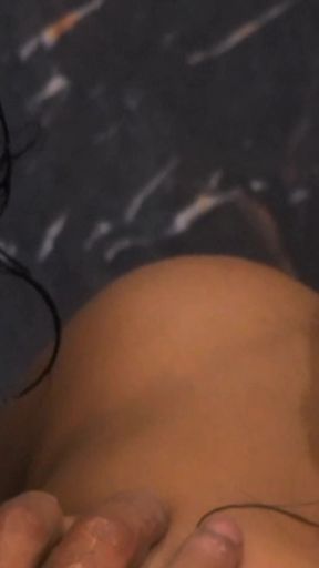 Had Sex with Step Sister While Bathing in Saber