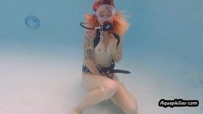 Aquaphilias- Mya- SCUBA Instructor Tease