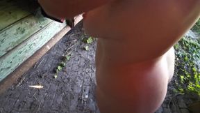 Vagina and Breasts Beat in the Stable