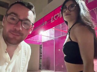 Adventure to The Sex Shop with Small Mexican Cutie, Sarah Rose