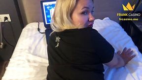 Amateur blonde stepsis gets her big booty fucked DGS