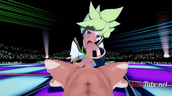 Vocaloid Yaoi Hentai 3D - POV Len Handjob and Blowjob with cum in his mouth and swallow- Lemon Hard Sex