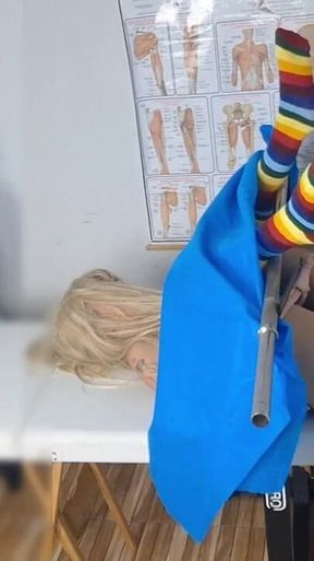 Stepmother Takes Stepdaughter to the Gynecologist for the First Time!