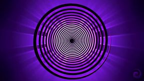 Purple spiral saugt den Schwanz trocken Hands Free gierig Guss ruiniert