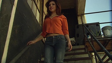 Channel Chavez Gets Railed By A Stranger Outside A Warehouse