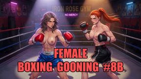 Female Boxing Gooning #8B: Goon to the Knockout Canvas (Animated)