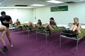 Gang Bang at the Boot Camp